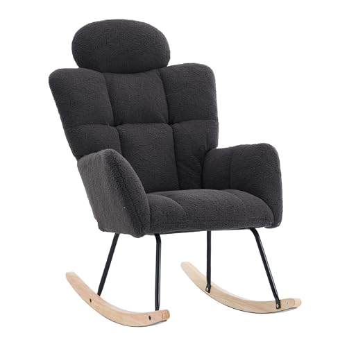Taoplay Schaukelstuhl mit Liegefunktion – Schaukelsessel Rocking Chair für Wohnzimmer & Schlafzimmer, NachtnebelGrau Taoplay Schaukelstuhl mit Liegefunktion – Schaukelsessel Rocking Chair für Wohnzimmer & Schlafzimmer, NachtnebelGrau von Taoplay