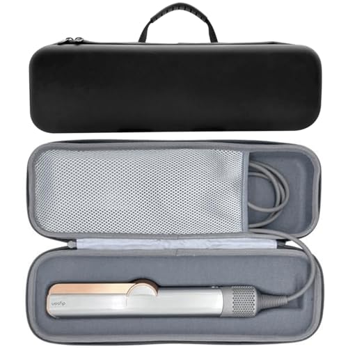 Taoricen Schützende Tasche Kompatibel mit Dyson Airstrait HT01 Haarglätter, PU Wasserdicht Tragetasche von Taoricen