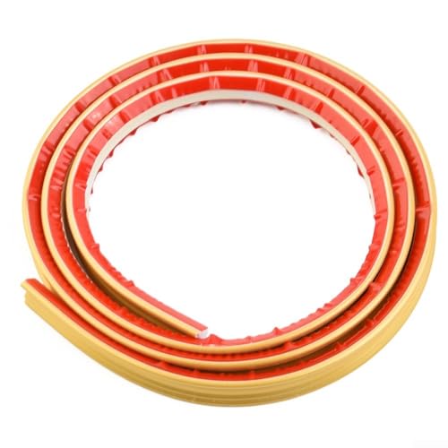1M 3D PVC Bordüre Streifen für Wanddekoration Anti und Wasserdicht für Heimwerker (Gold) von Taotalhomy