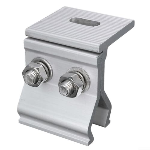 4-teiliges Solarmodul-Montagehalterungs-Set aus Edelstahl, geeignet für Wohnmobil, Haus und Boot Solarinstallationen (1 Stück) von Taotalhomy