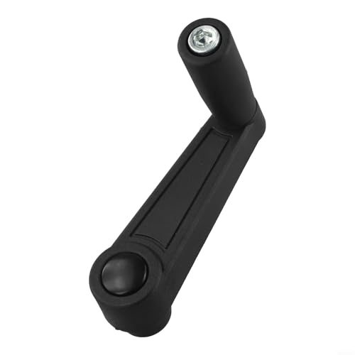 816 mm Rundlochkurbel Handkurbel Generatorgriff für mechanische Ausrüstung, kompatibel mit Handkurbelgeneratoren und Werkzeugmaschinen (10 mm) von Taotalhomy