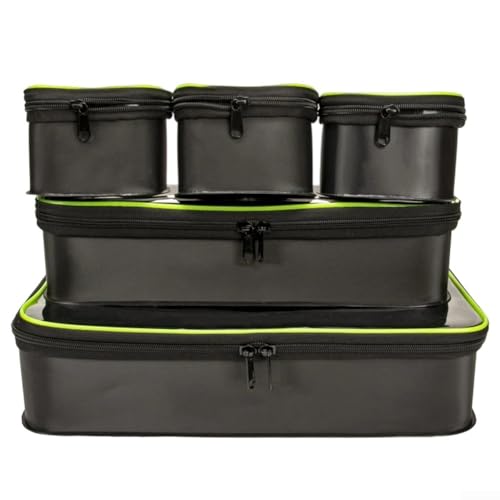Angelausrüstungs-Set, tragbare Aufbewahrungsbox für Angelausrüstung, mit Handgriff, Organizer mit mehreren Fächern, für den Außenbereich, Angeln, Camping, Bootfahren Angelausrüstungs-Set, tragbare Aufbewahrungsbox für Angelausrüstung, mit Handgriff, Organizer mit mehreren Fächern, für den Außenbereich, Angeln, Camping, Bootfahren von Taotalhomy