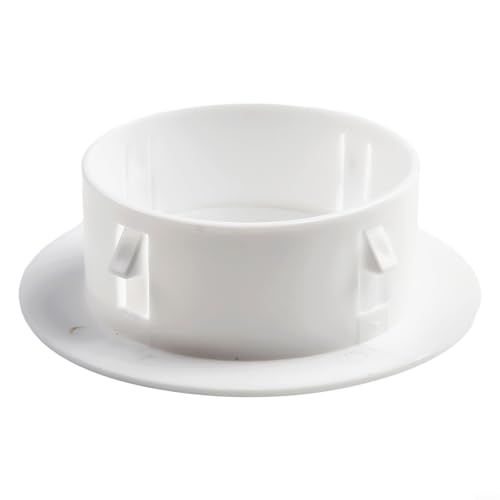 Dekorative Wandlochabdeckung aus Kunststoff für Klimaanlagen- und Rohrleitungsöffnungen mit abnehmbarem Design zum Schutz vor Schmutz und Insekten (80 mm) von Taotalhomy