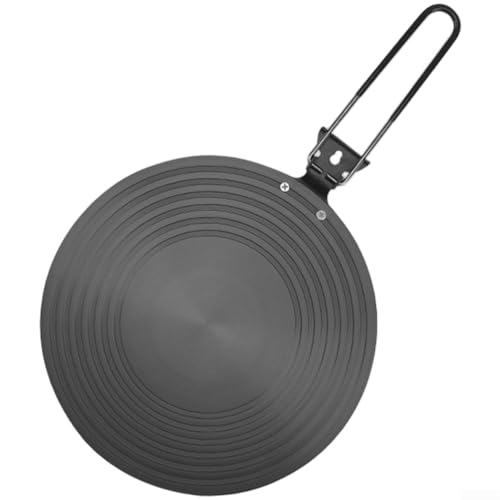 Hitzeverteilerplatte aus Aluminiumlegierung, Hitze-Diffusor-Reduzierer, Flammschutzplatte, Verformungsbeständigkeit, für Elektro- und Gasherde (D) von Taotalhomy