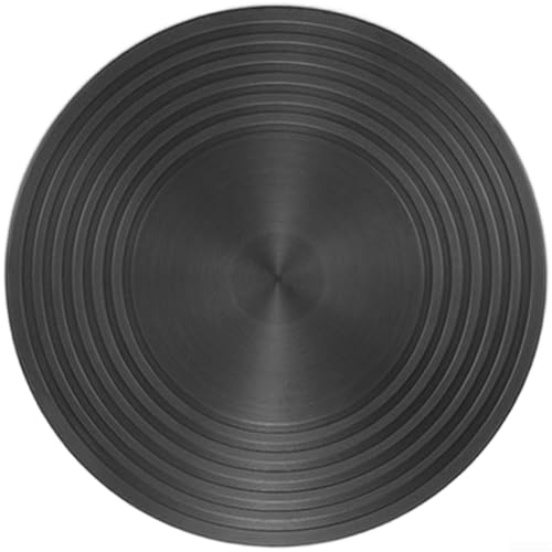 Hitzeverteilerplatte aus Aluminiumlegierung, Hitze-Diffusor-Reduzierer, Flammschutzplatte, Verformungsbeständigkeit, für Elektro- und Gasherde (L) von Taotalhomy