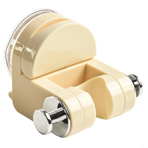 Integriertes Saugnapf-Design für verstellbares Duschregal, perfekt für platzsparende Aufbewahrung (Beige) von Taotalhomy