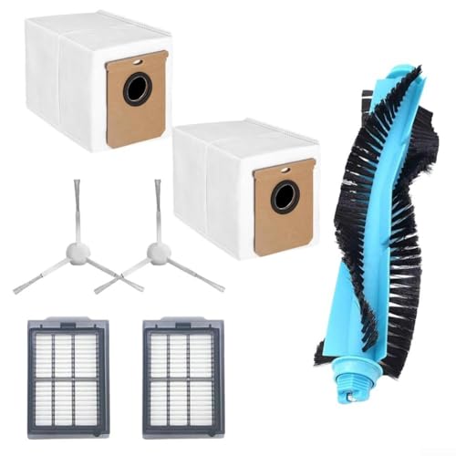 Kehrmaschinen-Set, enthält 1 Rollenbürste, 2 Filter, 2 Staubbeutel und 2 Seitenbürsten, widersteht dem Verschleiß der täglichen Reinigung, für Conga 15090 AI SpinArm Kehrmaschinen-Set, enthält 1 Rollenbürste, 2 Filter, 2 Staubbeutel und 2 Seitenbürsten, widersteht dem Verschleiß der täglichen Reinigung, für Conga 15090 AI SpinArm von Taotalhomy