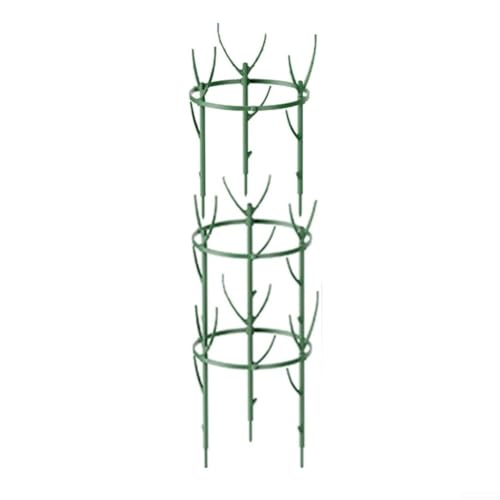 Robuste Rankhilfen für den Garten, Rankhilfe für Kletterpflanzen wie Gurken und Tomaten (dreilagig) von Taotalhomy