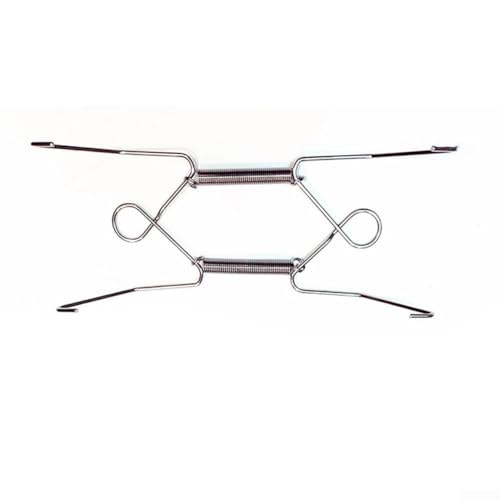 Verstellbarer Draht-Plattenhalter für Wand-Display, moderner Art-Deco-Stil, zum sicheren Aufhängen verschiedener Teller (15,2 cm) von Taotalhomy