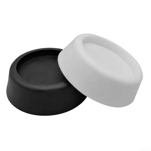 Waschmaschinen-Bodenschutz 4-teiliges Set Vibrationsdämpfer aus stabilem Material (weiß) von Taotalhomy