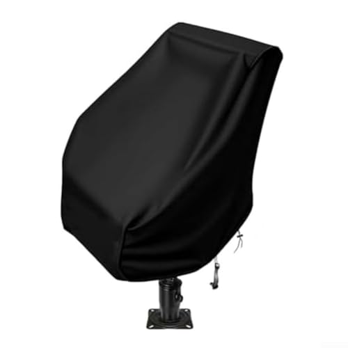 Wasserdichte Stuhlhussen für Rasenstuhl, ideal für den Außenbereich, schützen Ihre Stühle vor Regen und Staub (schwarz) von Taotalhomy