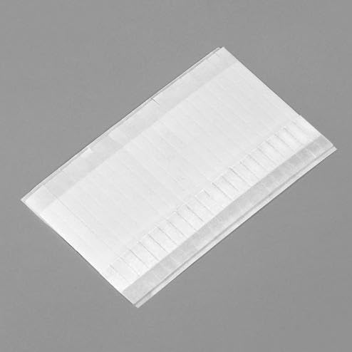 TapeCase 1/2-10-25-FTS-W Schaumstoffstreifen mit Schlaufe, Weiß, 1,27 x 25,4 cm, 25 Stück von TapeCase