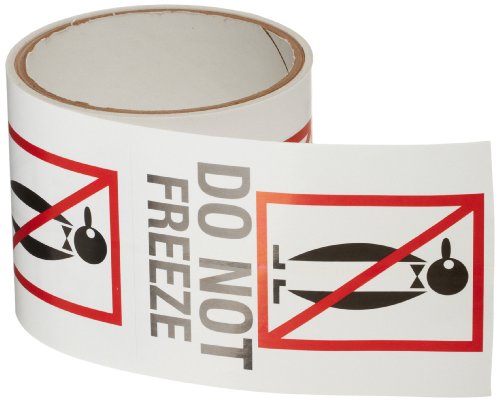 TapeCase SHIPLBL-019-50 "Do Not Freeeze" Etiketten, 50 Stück pro Packung TapeCase SHIPLBL-019-50 "Do Not Freeeze" Etiketten, 50 Stück pro Packung von TapeCase