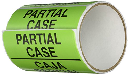 TapeCase SHIPLBL-114-50 "Partial Case/Caja Parcial", 50 Stück pro Packung von TapeCase
