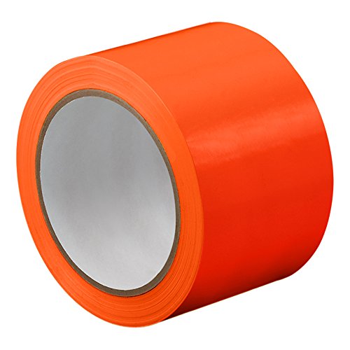 TapeCase TC414 UPVC Tape (verschiedene Größen), Orange, 1 von TapeCase