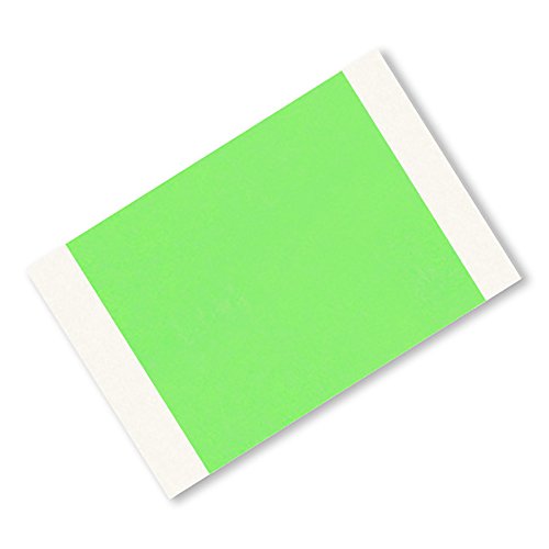 TapeCase 401+ Abdeckband, 2,5 x 3,8 cm, 500 Stück, Hochleistungs-Krepppapier, umgewandelt von 3M 401+/233+, 2,5 x 3,8 cm Rechtecke, Krepppapier, Grün von 3M