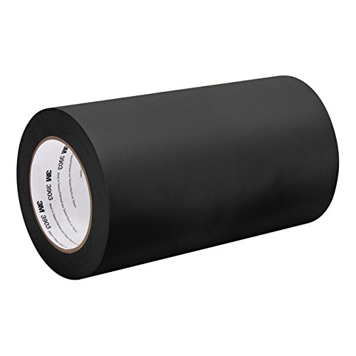 tapecase 47–50–3903-black schwarz Vinyl/Gummi Kleber 1973 von 3 M Klebeband 3903, 12,6 PSI Zugfestigkeit, 50 YD. Länge, 119,4 cm Breite von TapeCase