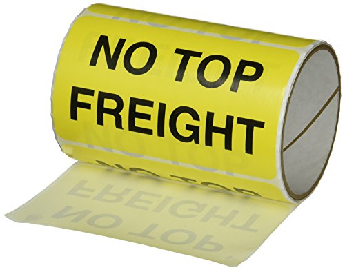 TapeCase SHIPLBL-068-50 "No Top Freight" Etiketten, 50 Stück pro Packung von TapeCase