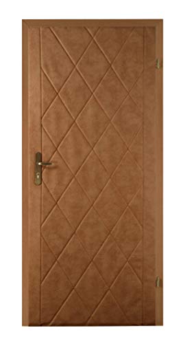 TapeOn Modern Türpolsterung zur Selbstmontage CLASSIC SET | Türverkleidung | Tür Reparatur für Innentüren | Schallschutz | T1 Rauten | Farbe: Kastanie hell | 101 x 205 cm | passt für 80/90 Türen TapeOn Modern Türpolsterung zur Selbstmontage CLASSIC SET | Türverkleidung | Tür Reparatur für Innentüren | Schallschutz | T1 Rauten | Farbe: Kastanie hell | 101 x 205 cm | passt für 80/90 Türen von TapeOn