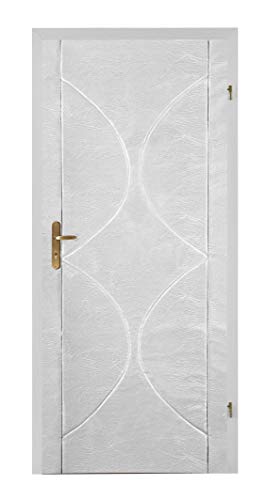 TapeOn Modern Türpolsterung zur Selbstmontage CLASSIC SET | Türverkleidung | Tür Reparatur für Innentüren | Schallschutz | T2 Halbmonde | Farbe: Eiche weiß | 101 x 205 cm | passt für 80/90 Türen TapeOn Modern Türpolsterung zur Selbstmontage CLASSIC SET | Türverkleidung | Tür Reparatur für Innentüren | Schallschutz | T2 Halbmonde | Farbe: Eiche weiß | 101 x 205 cm | passt für 80/90 Türen von TapeOn