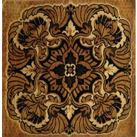 20Th Century European Floral Cut Samttextil 20Th Century European Floral Cut Samttextil von TapestrySourcecom