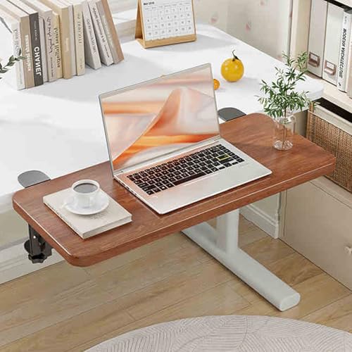 TapferBahn Festklemmbare Schreibtisch tastaturablage,Faltbar Schreibtisch Extender,Faltbare tastaturablage klemme,Schreibtisch erweiterung Platte,Tischverlängerung,für Büroschreibtische,Esstische von TapferBahn