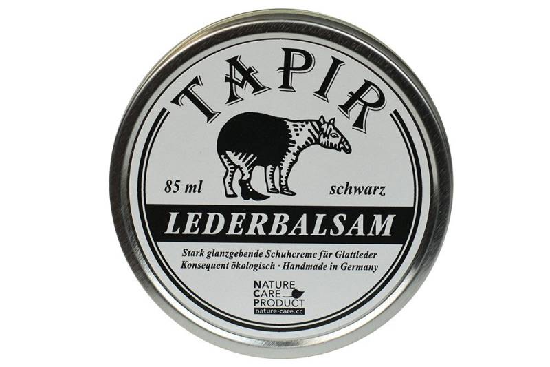 Tapir Schuhputzbürste TAPIR LEDERBALSAM Glattlederpflege 85 ml Dose von Tapir