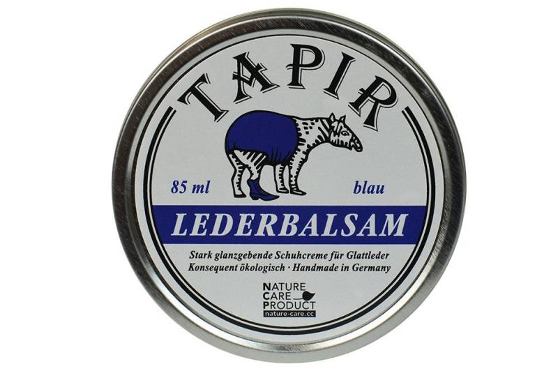 Tapir Schuhputzbürste TAPIR LEDERBALSAM Glattlederpflege 85 ml Dose von Tapir