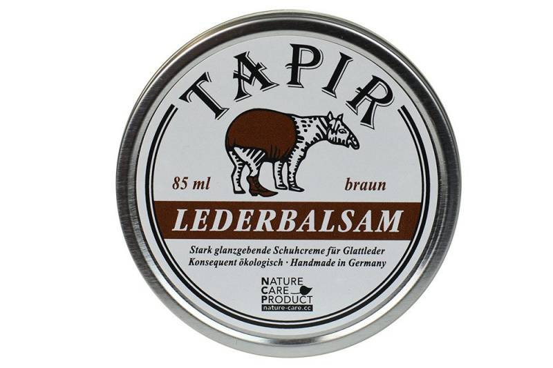 Tapir Schuhputzbürste TAPIR LEDERBALSAM Glattlederpflege 85 ml Dose von Tapir