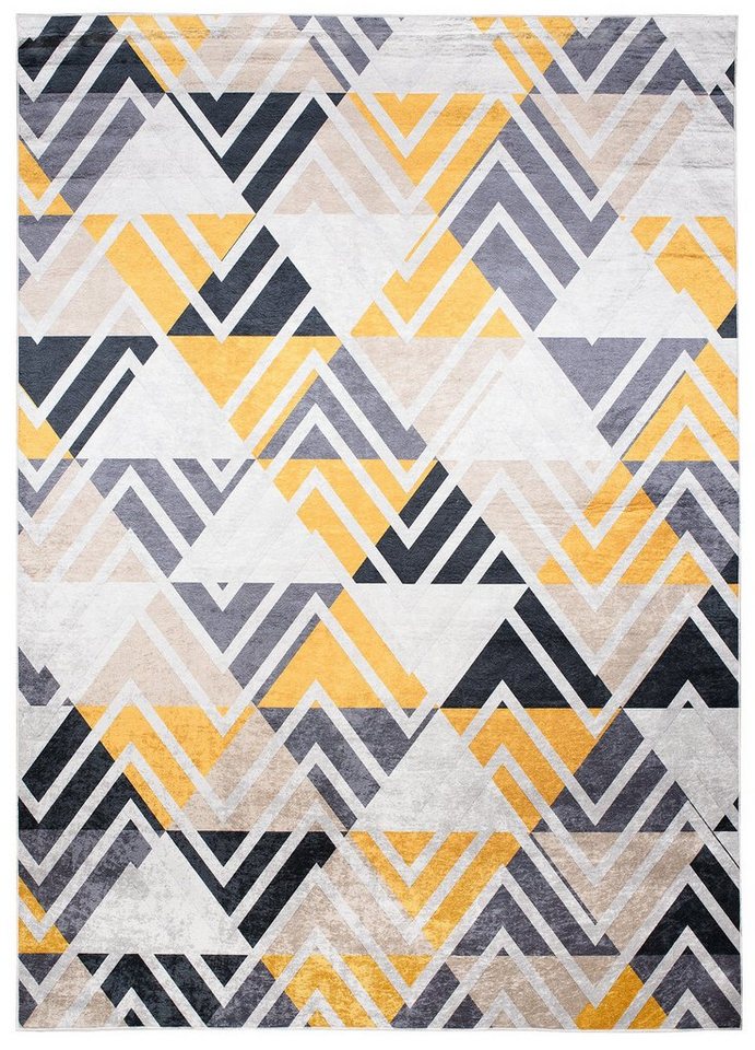 Tapiso Designteppich TOSCANA, rechteckig, Höhe: 6 mm, Wohnzimmer, Schlafzimmer, modern Design von Tapiso