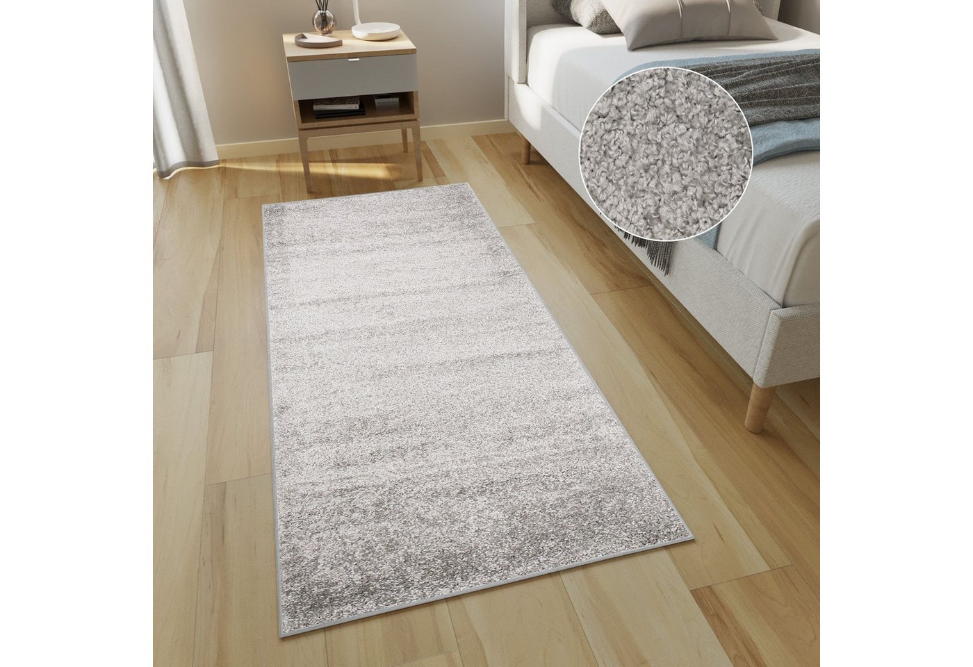 Hochflor-Läufer DELHI, Tapiso, rechteckig, Höhe: 30 mm, Wohnzimmer, Schlafzimmer, Shaggy von Tapiso