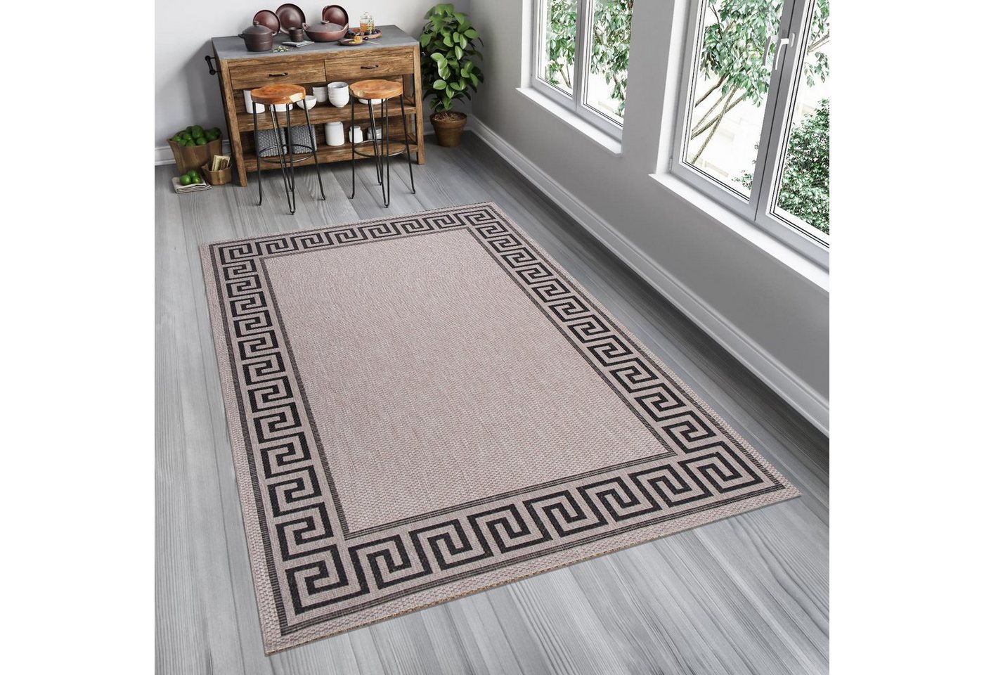 Sisalteppich FLOORLUX, Tapiso, rechteckig, Höhe: 6 mm, Küche, Kurzflor, modern Design von Tapiso