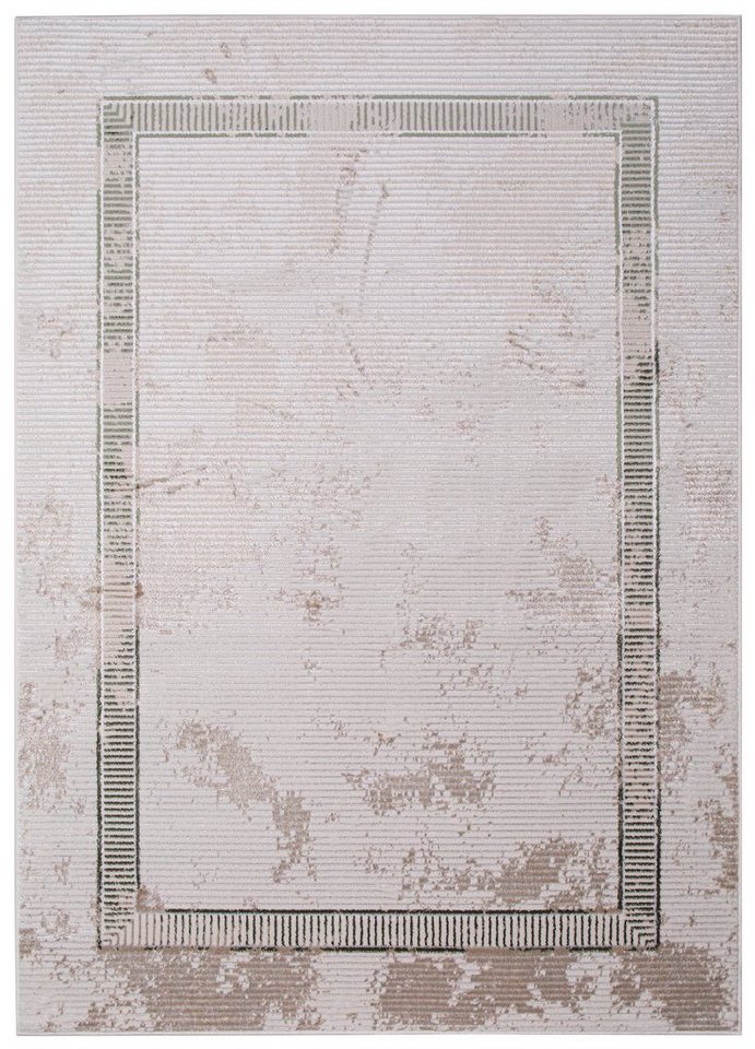 Tapiso Teppich CRYSTAL, rechteckig, Höhe: 8 mm, Wohnzimmer, Schlafzimmer, modern Design von Tapiso