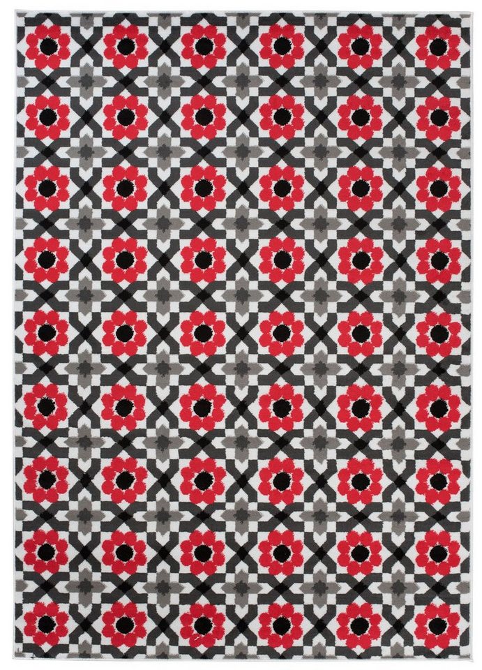 Tapiso Teppich MAYA, rechteckig, Höhe: 8 mm, Wohnzimmer, Schlafzimmer, modern Design von Tapiso