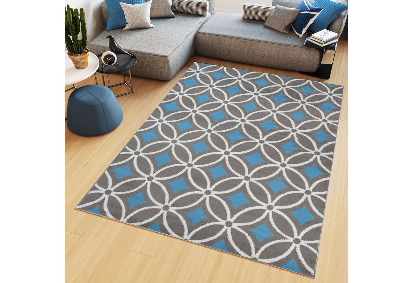 Teppich MAYA, Tapiso, rechteckig, Höhe: 8 mm, Wohnzimmer, Schlafzimmer, modern Design von Tapiso