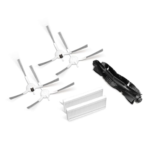 TP-Link Tapo RVA102, Tapo Roboter-Staubsauger-Ersatzteil-Set, Hauptbürste, Seitenbürsten und HEPA-Filter, kompatibel mit RV20 Modellen von Tapo