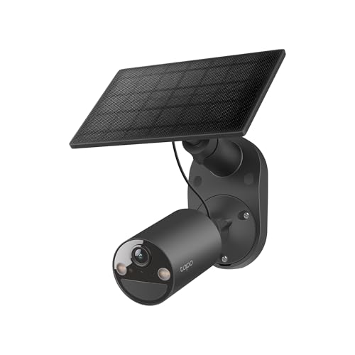 Tapo C411 KIT 2K Solar Überwachungskamera für außen, nicht entfernbarer Akku, Farbnachtsicht, WLAN 2,4 GHz, Zwei-Wege-Audio, Personenerkennung, lokale Speicherung über microSD-Karte oder H500-Homebase Tapo C411 KIT 2K Solar Überwachungskamera für außen, nicht entfernbarer Akku, Farbnachtsicht, WLAN 2,4 GHz, Zwei-Wege-Audio, Personenerkennung, lokale Speicherung über microSD-Karte oder H500-Homebase von Tapo
