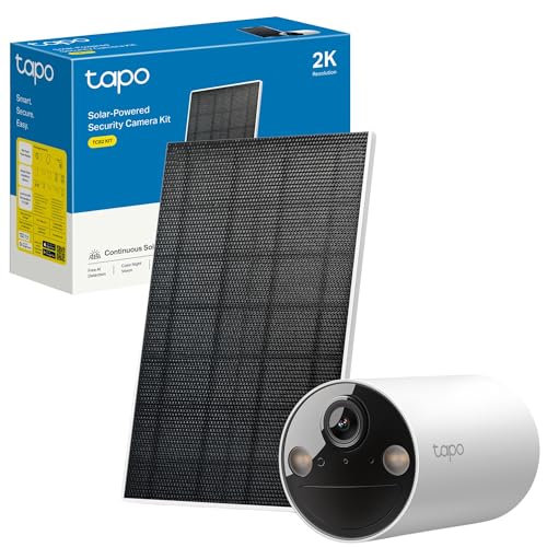 Tapo TC82 KIT 2K 3MP Akku Solar Überwachungskamera Aussen Wartungsfrei Farbnachtsicht Außenkamera Keine monatliche Gebühr Smart Personenerkennung IP65 Funktioniert mit Alexa & Google Tapo TC82 KIT 2K 3MP Akku Solar Überwachungskamera Aussen Wartungsfrei Farbnachtsicht Außenkamera Keine monatliche Gebühr Smart Personenerkennung IP65 Funktioniert mit Alexa & Google von Tapo