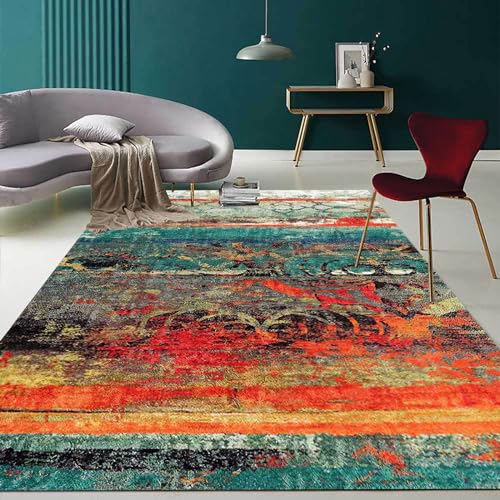 Tappeti Design Schlafzimmer Wohnzimmer Rechteckigen Teppich 140 X 160 CMModerne Mode Flur Korridor Wohnung Dekoration rutschfest Waschbar Teppiche 140x160cm von Tappeti Design