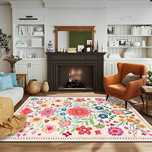 Tappeti Design Teppich Kurzflor Flächen Teppich 160 X 200 CMamerikanische ländliche Pastorale Blumenblumenfarbe Soft Touch Large Area Wohnzimmer Teppiche Schlafzimmer Teppich 160x200cm Tappeti Design Teppich Kurzflor Flächen Teppich 160 X 200 CMamerikanische ländliche Pastorale Blumenblumenfarbe Soft Touch Large Area Wohnzimmer Teppiche Schlafzimmer Teppich 160x200cm von Tappeti Design
