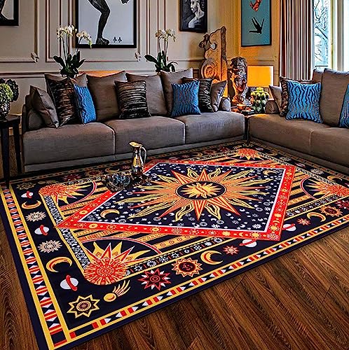 Tappeti Design Teppiche große Wohnzimmer Teppiche 90 X 160 CMtraditionelle Sonne Flur Korridor Wohnung Dekoration rutschfest Waschbar Teppiche 90x160cm von Tappeti Design
