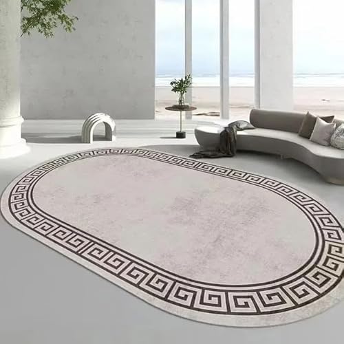 Wohnzimmer Teppich Designer Teppich Moderner Teppich Modern und schlicht Schlafzimmerteppich, weich, oval, rutschfest Oval 180X240CM Wohnzimmer Teppich Designer Teppich Moderner Teppich Modern und schlicht Schlafzimmerteppich, weich, oval, rutschfest Oval 180X240CM von Tappeti Design