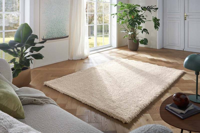TaraCarpet Flokati-Teppich TaraCarpet Flokati Eco Langflorteppich Shaggy, rechteckig, Höhe: 52 mm, Flokati Hochflor Langflor weich beige Wohnzimmer Schlafzimmer 60x120 TaraCarpet Flokati-Teppich TaraCarpet Flokati Eco Langflorteppich Shaggy, rechteckig, Höhe: 52 mm, Flokati Hochflor Langflor weich beige Wohnzimmer Schlafzimmer 60x120 von TaraCarpet