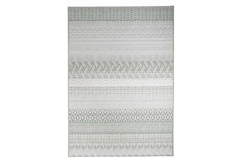 TaraCarpet Teppich In & Outdoor Teppich Brandon 98003 Ethno, rechteckig, Höhe: 6 mm, sisal optik grün Wohnzimmer Terrasse Garten Balkon Küche 80x150 cm TaraCarpet Teppich In & Outdoor Teppich Brandon 98003 Ethno, rechteckig, Höhe: 6 mm, sisal optik grün Wohnzimmer Terrasse Garten Balkon Küche 80x150 cm von TaraCarpet