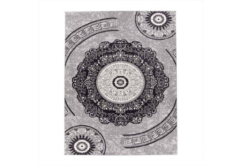 TaraCarpet Teppich Moderner Teppich Aragon 77 Oriental, rechteckig, Höhe: 13 mm, Designer Oriental grau Wohnzimmer Schlafzimmer Esszimmer 080X150 cm TaraCarpet Teppich Moderner Teppich Aragon 77 Oriental, rechteckig, Höhe: 13 mm, Designer Oriental grau Wohnzimmer Schlafzimmer Esszimmer 080X150 cm von TaraCarpet