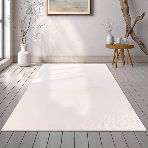 Taracarpet Kunstfell Uni Polyester Teppich Einfarbig in Hasenfell-Optik fürs Wohnzimmer Schlafzimmer und Kinderzimmer Creme 120x170 cm Taracarpet Kunstfell Uni Polyester Teppich Einfarbig in Hasenfell-Optik fürs Wohnzimmer Schlafzimmer und Kinderzimmer Creme 120x170 cm von Taracarpet