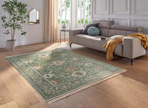 Taracarpet Kurzflor Designer Teppich modern Orientteppich für Wohnzimmer Schlafzimmer und Esszimmer Ziegler grün 160x230 cm Taracarpet Kurzflor Designer Teppich modern Orientteppich für Wohnzimmer Schlafzimmer und Esszimmer Ziegler grün 160x230 cm von Taracarpet