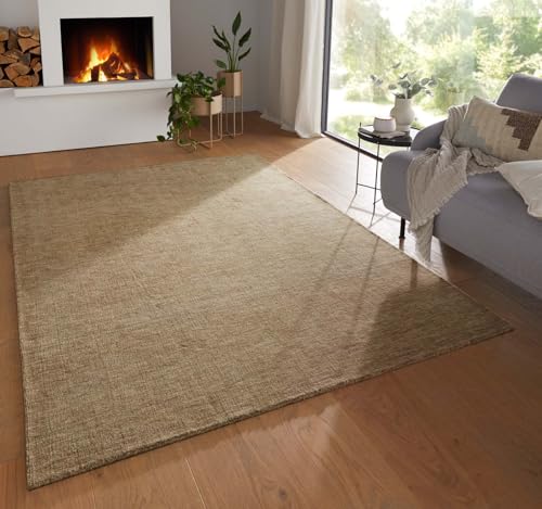 Taracarpet Teppich Vanessa Wool Gabbeh Loom Wollteppich strapazierfähiger Schurwollteppich fürs Wohnzimmer, Schlafzimmer und Esszimmer beige 080x150 cm Taracarpet Teppich Vanessa Wool Gabbeh Loom Wollteppich strapazierfähiger Schurwollteppich fürs Wohnzimmer, Schlafzimmer und Esszimmer beige 080x150 cm von Taracarpet