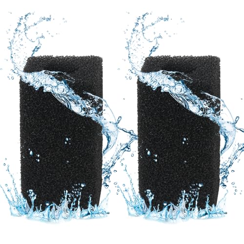 Tararium 2Pcs Aquarium Schwamm Filter Medien Bio Filter Schaumstoff für Submersible internen Aquarium Filter passt Süßwasser oder Salzwasser-Aquarien 5,5 x 5 x 10,4 cm Tararium 2Pcs Aquarium Schwamm Filter Medien Bio Filter Schaumstoff für Submersible internen Aquarium Filter passt Süßwasser oder Salzwasser-Aquarien 5,5 x 5 x 10,4 cm von Tararium