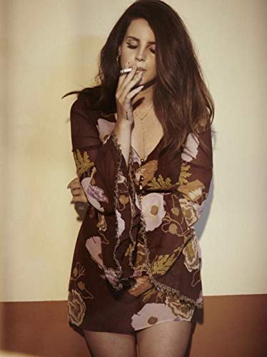 Target Store Poster Lana del Rey "Smoking", gerollt, 30,5 x 45,7 cm von MTKCO